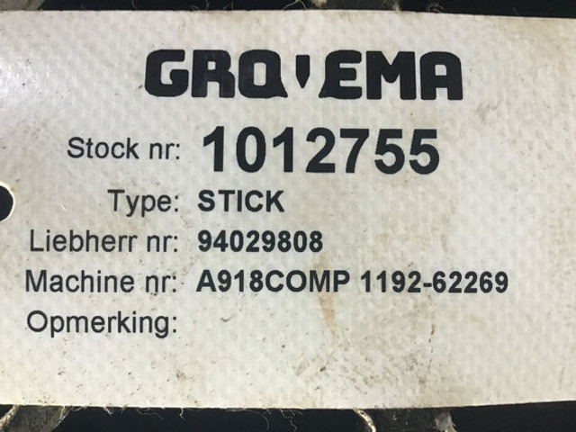 Priključak Liebherr Stick: slika Priključak Liebherr Stick