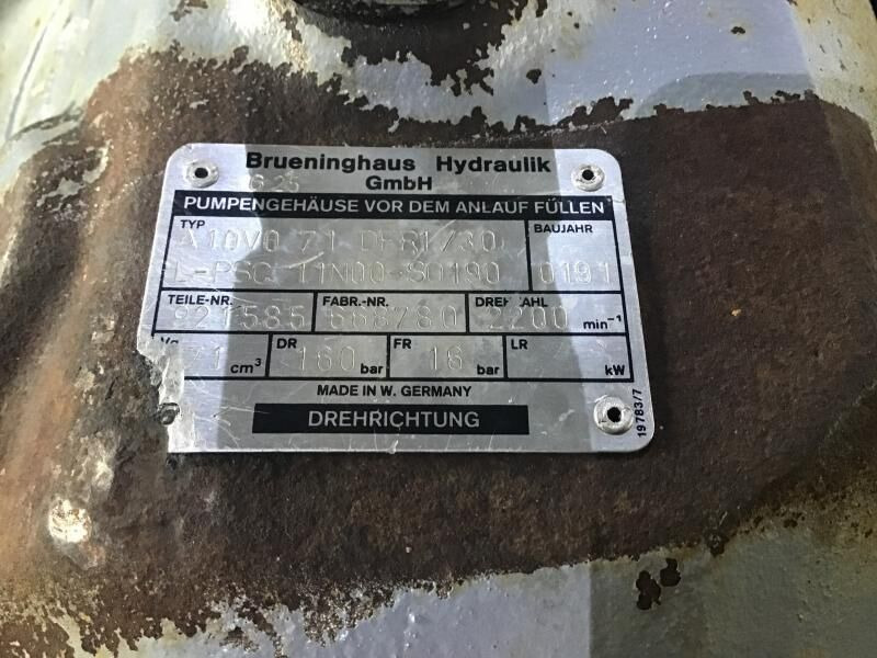 Rexroth A10V071 - Motor i dijelovi: slika Rexroth A10V071 - Motor i dijelovi Rexroth A10V071 - Motor i dijelovi: slika Rexroth A10V071 - Motor i dijelovi