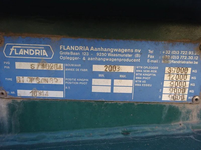 Flandria 40 FT Container Chassis / BPW + Disc / Lift Axle - Transporter kontejnera/ Poluprikolica s izmjenjivim sanducima: slika Flandria 40 FT Container Chassis / BPW + Disc / Lift Axle - Transporter kontejnera/ Poluprikolica s izmjenjivim sanducima Flandria 40 FT Container Chassis / BPW + Disc / Lift Axle - Transporter kontejnera/ Poluprikolica s izmjenjivim sanducima: slika Flandria 40 FT Container Chassis / BPW + Disc / Lift Axle - Transporter kontejnera/ Poluprikolica s izmjenjivim sanducima