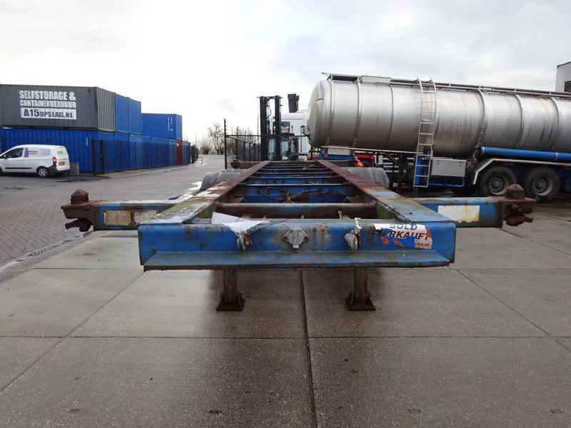 Groenewegen 20 FT Chassis / Steel Suspension / Double Tyres - Transporter kontejnera/ Poluprikolica s izmjenjivim sanducima: slika Groenewegen 20 FT Chassis / Steel Suspension / Double Tyres - Transporter kontejnera/ Poluprikolica s izmjenjivim sanducima Groenewegen 20 FT Chassis / Steel Suspension / Double Tyres - Transporter kontejnera/ Poluprikolica s izmjenjivim sanducima: slika Groenewegen 20 FT Chassis / Steel Suspension / Double Tyres - Transporter kontejnera/ Poluprikolica s izmjenjivim sanducima