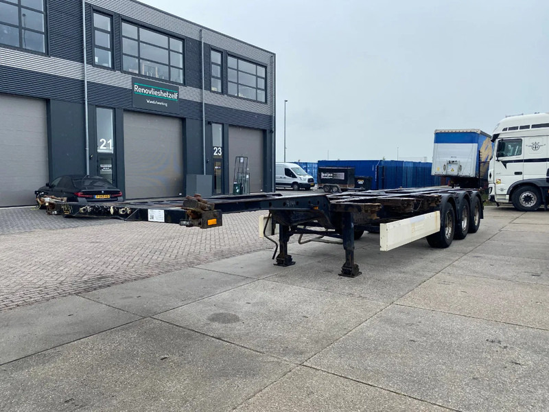 Krone SDC 27 / Container Chassis / BPW + Drum / Lift Axle - Transporter kontejnera/ Poluprikolica s izmjenjivim sanducima: slika Krone SDC 27 / Container Chassis / BPW + Drum / Lift Axle - Transporter kontejnera/ Poluprikolica s izmjenjivim sanducima Krone SDC 27 / Container Chassis / BPW + Drum / Lift Axle - Transporter kontejnera/ Poluprikolica s izmjenjivim sanducima: slika Krone SDC 27 / Container Chassis / BPW + Drum / Lift Axle - Transporter kontejnera/ Poluprikolica s izmjenjivim sanducima