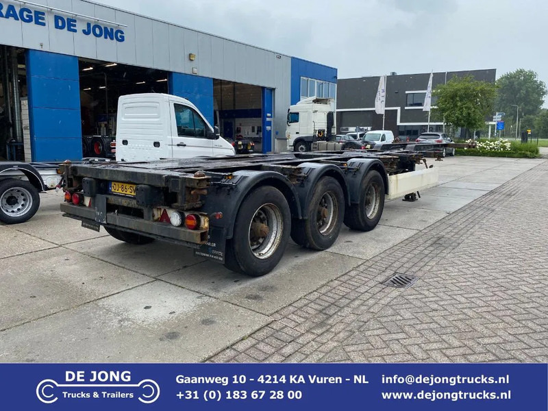 Krone SDC 27 / Container Chassis / BPW + Drum / Lift Axle - Transporter kontejnera/ Poluprikolica s izmjenjivim sanducima: slika Krone SDC 27 / Container Chassis / BPW + Drum / Lift Axle - Transporter kontejnera/ Poluprikolica s izmjenjivim sanducima Krone SDC 27 / Container Chassis / BPW + Drum / Lift Axle - Transporter kontejnera/ Poluprikolica s izmjenjivim sanducima: slika Krone SDC 27 / Container Chassis / BPW + Drum / Lift Axle - Transporter kontejnera/ Poluprikolica s izmjenjivim sanducima