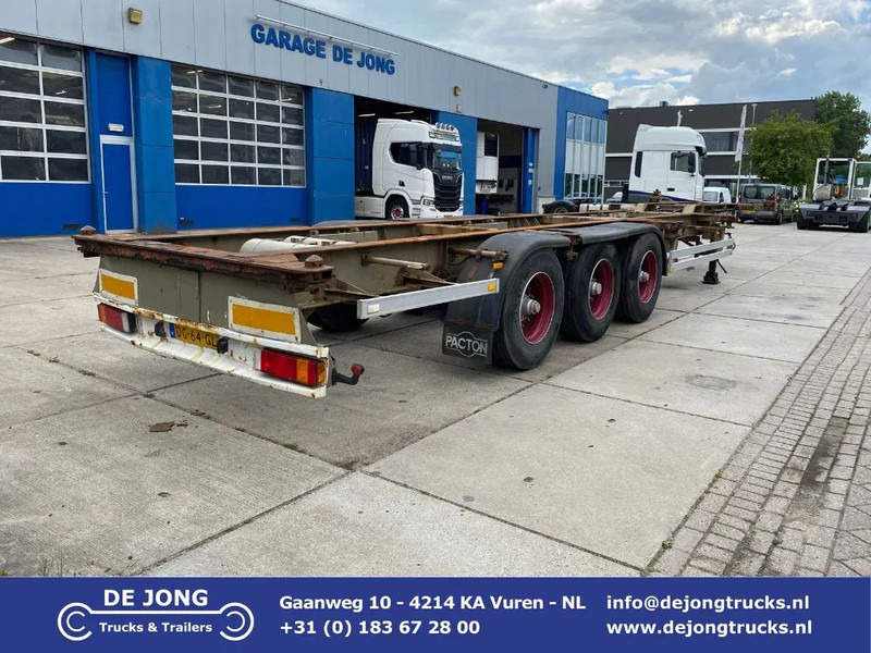 Pacton 40 FT Container Chassis / BPW + DISC - Transporter kontejnera/ Poluprikolica s izmjenjivim sanducima: slika Pacton 40 FT Container Chassis / BPW + DISC - Transporter kontejnera/ Poluprikolica s izmjenjivim sanducima Pacton 40 FT Container Chassis / BPW + DISC - Transporter kontejnera/ Poluprikolica s izmjenjivim sanducima: slika Pacton 40 FT Container Chassis / BPW + DISC - Transporter kontejnera/ Poluprikolica s izmjenjivim sanducima