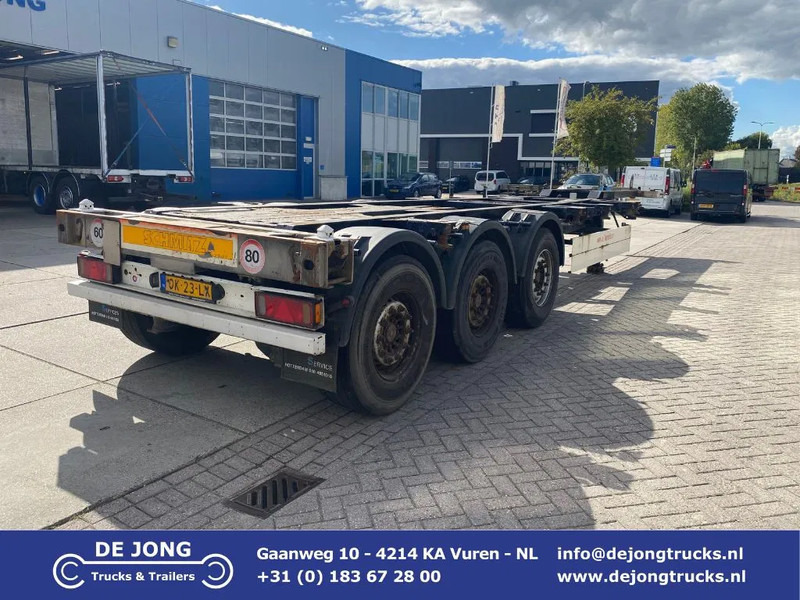 Schmitz Cargobull SCF 24 Chassis / SAF + Disc / 2x Extendable / Lift Axle - Transporter kontejnera/ Poluprikolica s izmjenjivim sanducima: slika Schmitz Cargobull SCF 24 Chassis / SAF + Disc / 2x Extendable / Lift Axle - Transporter kontejnera/ Poluprikolica s izmjenjivim sanducima Schmitz Cargobull SCF 24 Chassis / SAF + Disc / 2x Extendable / Lift Axle - Transporter kontejnera/ Poluprikolica s izmjenjivim sanducima: slika Schmitz Cargobull SCF 24 Chassis / SAF + Disc / 2x Extendable / Lift Axle - Transporter kontejnera/ Poluprikolica s izmjenjivim sanducima