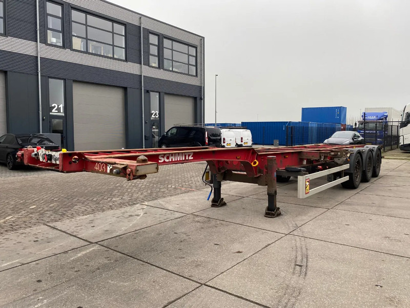Schmitz Cargobull SCF 24 G Chassis / SAF + Disc / 1x Extendable / Lift axle - Transporter kontejnera/ Poluprikolica s izmjenjivim sanducima: slika Schmitz Cargobull SCF 24 G Chassis / SAF + Disc / 1x Extendable / Lift axle - Transporter kontejnera/ Poluprikolica s izmjenjivim sanducima Schmitz Cargobull SCF 24 G Chassis / SAF + Disc / 1x Extendable / Lift axle - Transporter kontejnera/ Poluprikolica s izmjenjivim sanducima: slika Schmitz Cargobull SCF 24 G Chassis / SAF + Disc / 1x Extendable / Lift axle - Transporter kontejnera/ Poluprikolica s izmjenjivim sanducima