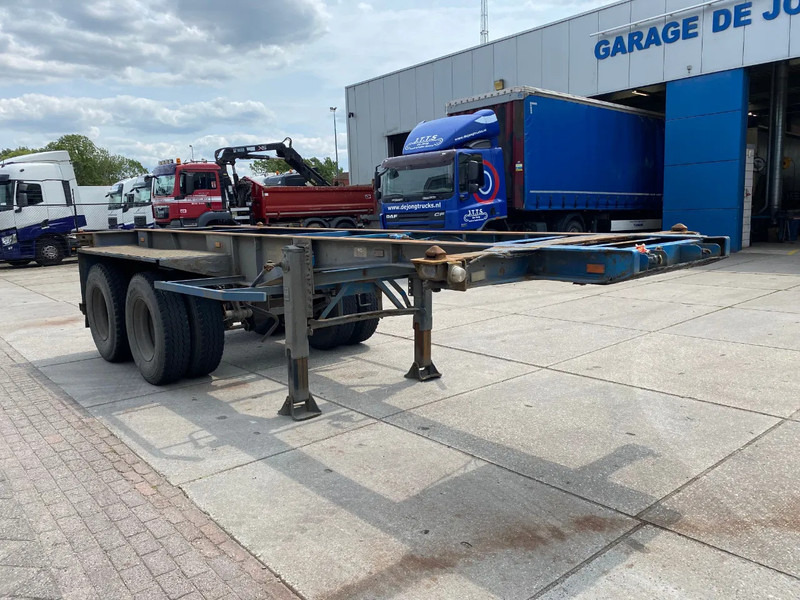Transporter kontejnera/ Poluprikolica s izmjenjivim sanducima Van Hool 20FT Chassis / Steel Suspension / Double Air: slika Transporter kontejnera/ Poluprikolica s izmjenjivim sanducima Van Hool 20FT Chassis / Steel Suspension / Double Air
