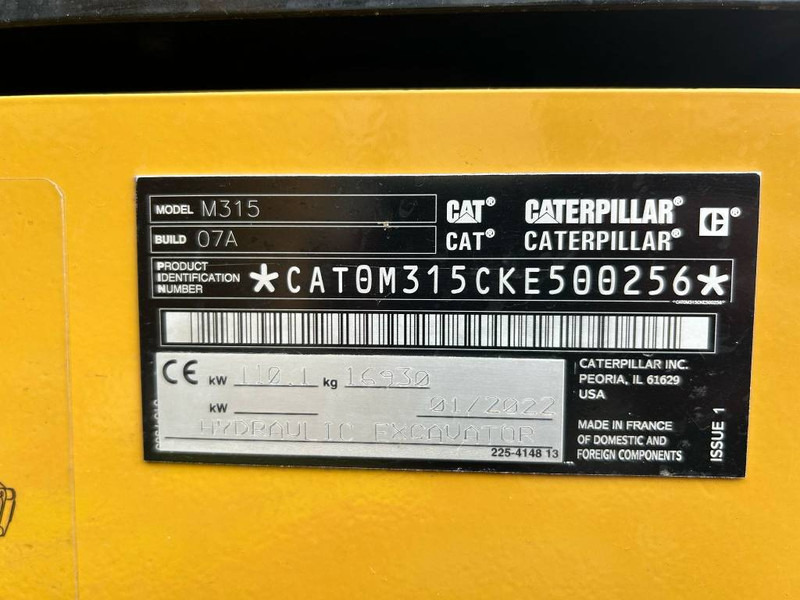Cat M 315 07A - Bager na kotačima: slika Cat M 315 07A - Bager na kotačima Cat M 315 07A - Bager na kotačima: slika Cat M 315 07A - Bager na kotačima