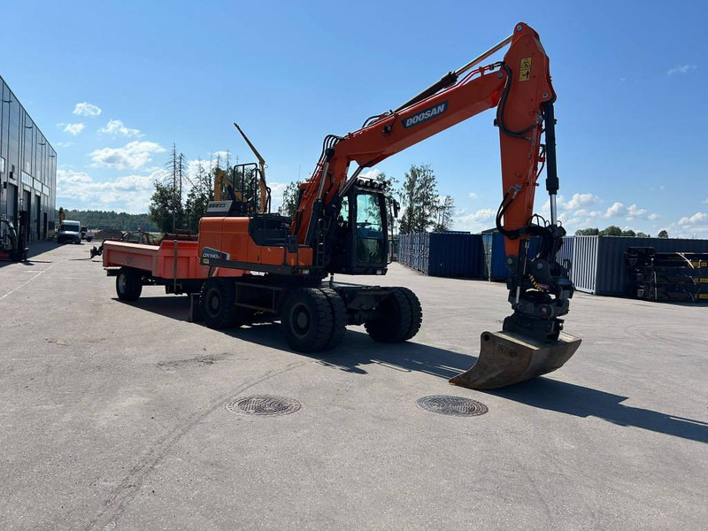 Doosan DX 140 W-5 - Bager na kotačima: slika Doosan DX 140 W-5 - Bager na kotačima Doosan DX 140 W-5 - Bager na kotačima: slika Doosan DX 140 W-5 - Bager na kotačima