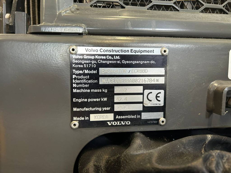 Volvo ECR 88 D PRO - Mini bager: slika Volvo ECR 88 D PRO - Mini bager Volvo ECR 88 D PRO - Mini bager: slika Volvo ECR 88 D PRO - Mini bager