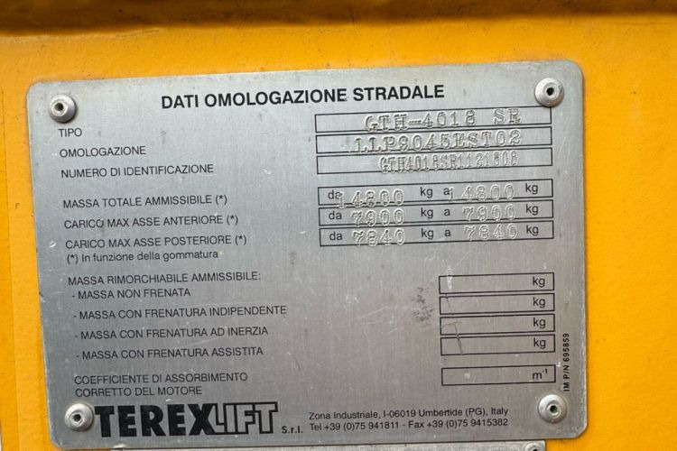 Novi Teleskopski rukovatelj GENIE | GTH 4018 SR/Roto: slika Novi Teleskopski rukovatelj GENIE | GTH 4018 SR/Roto