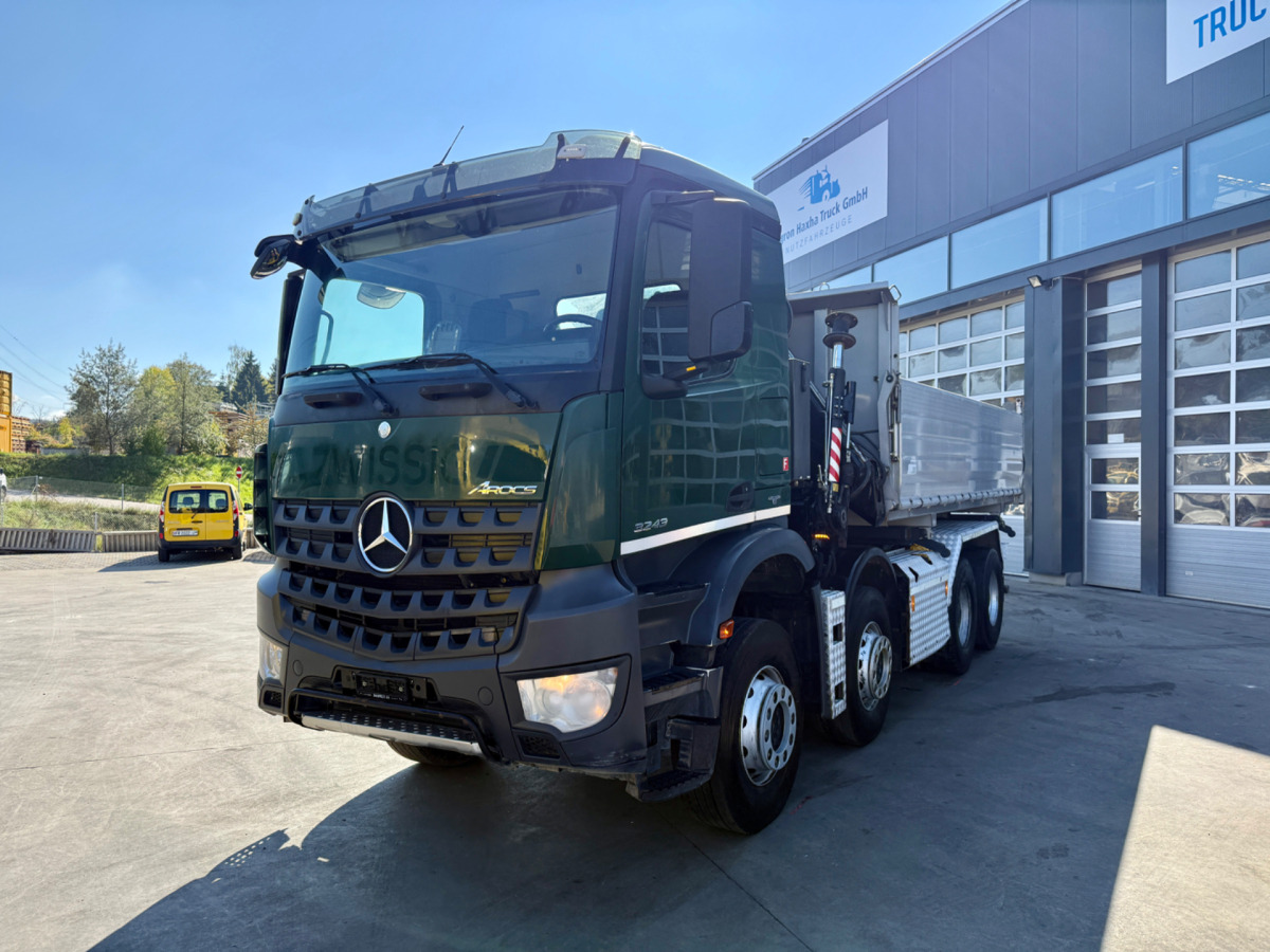 MERCEDES Arocs 3242 8x4 Hiab 166-4 - Kiper, Kamion s kranom: slika MERCEDES Arocs 3242 8x4 Hiab 166-4 - Kiper, Kamion s kranom MERCEDES Arocs 3242 8x4 Hiab 166-4 - Kiper, Kamion s kranom: slika MERCEDES Arocs 3242 8x4 Hiab 166-4 - Kiper, Kamion s kranom