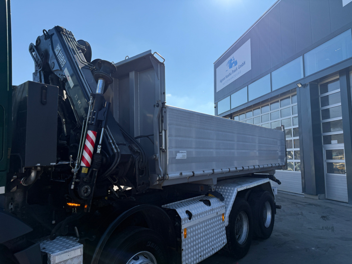 Kiper, Kamion s kranom MERCEDES Arocs 3242 8x4 Hiab 166-4: slika Kiper, Kamion s kranom MERCEDES Arocs 3242 8x4 Hiab 166-4