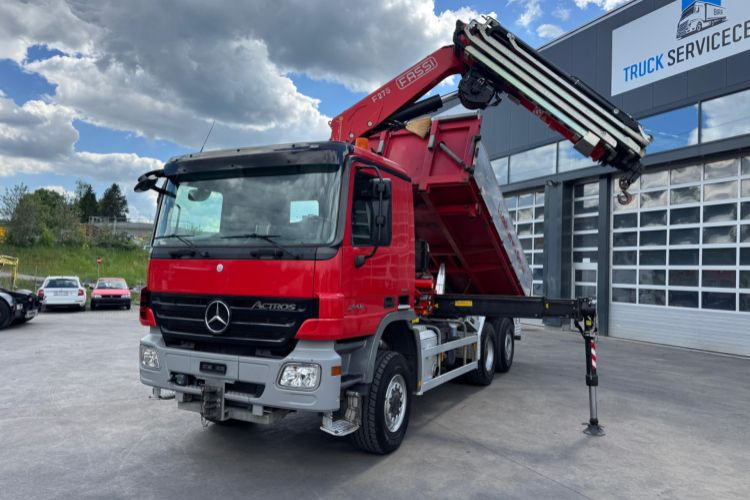 Mercedes-Benz Actros 2646 6x4/4 Fassi 275-8 Kipper - Kamion s kranom: slika Mercedes-Benz Actros 2646 6x4/4 Fassi 275-8 Kipper - Kamion s kranom Mercedes-Benz Actros 2646 6x4/4 Fassi 275-8 Kipper - Kamion s kranom: slika Mercedes-Benz Actros 2646 6x4/4 Fassi 275-8 Kipper - Kamion s kranom
