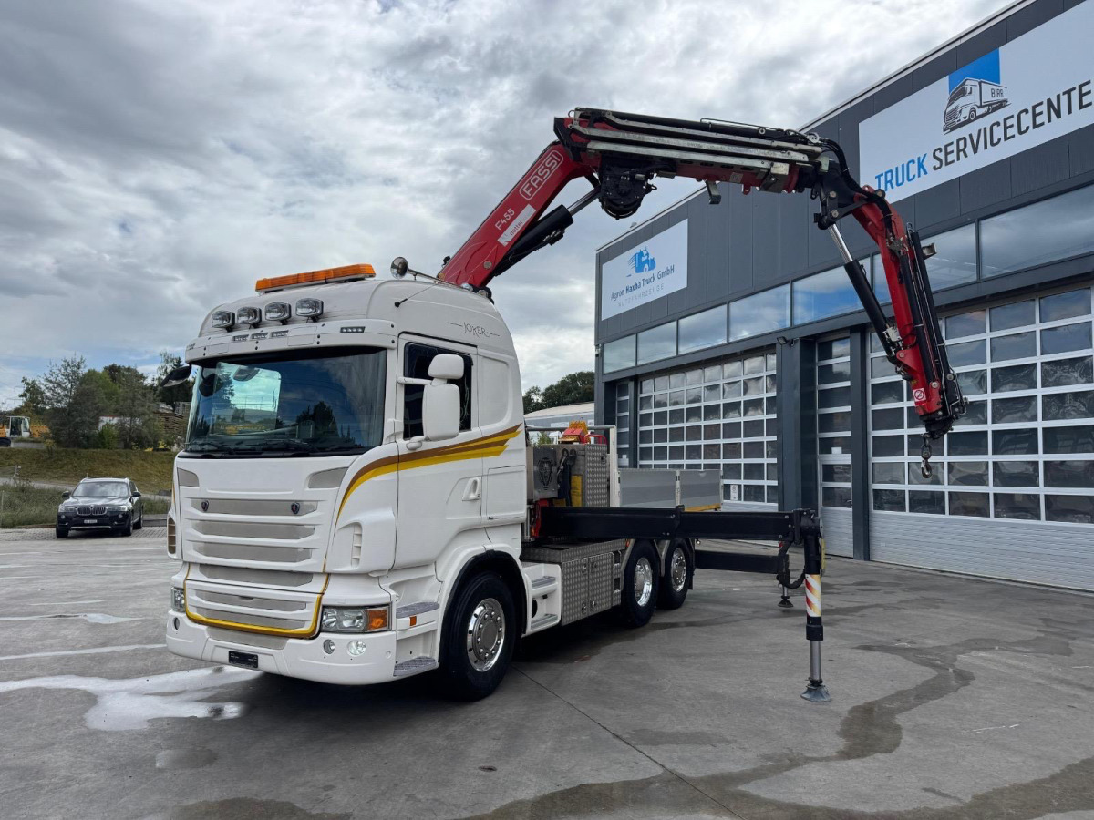 SCANIA R480 6x2 SZM/Pritsche Fassi 455 4+4 - Kamion s kranom: slika SCANIA R480 6x2 SZM/Pritsche Fassi 455 4+4 - Kamion s kranom SCANIA R480 6x2 SZM/Pritsche Fassi 455 4+4 - Kamion s kranom: slika SCANIA R480 6x2 SZM/Pritsche Fassi 455 4+4 - Kamion s kranom