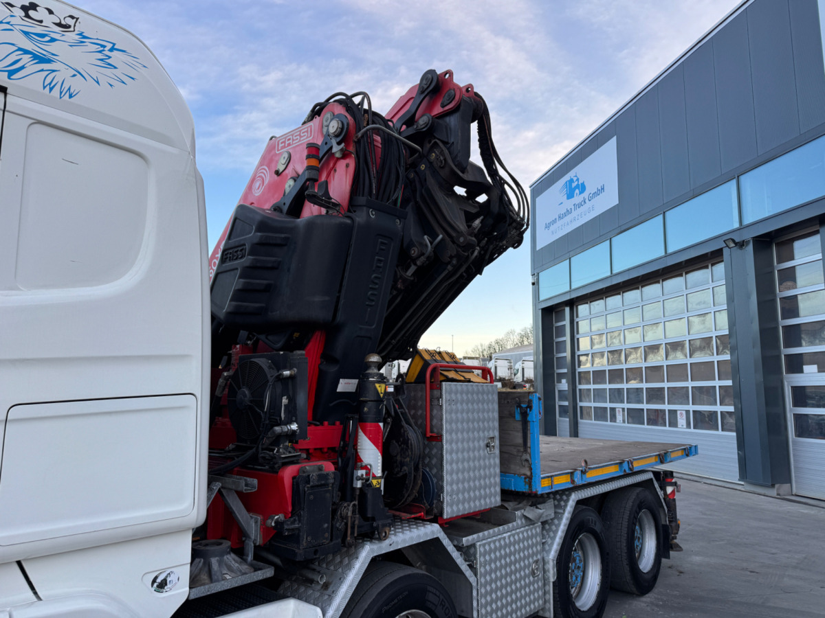 Kamion s kranom SCANIA R480 8x4 Fassi 660 SZM/Pritsche: slika Kamion s kranom SCANIA R480 8x4 Fassi 660 SZM/Pritsche