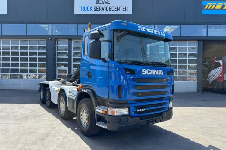 Scania G440 8x4 Moser - Kamion s kukastom dizalicom: slika Scania G440 8x4 Moser - Kamion s kukastom dizalicom Scania G440 8x4 Moser - Kamion s kukastom dizalicom: slika Scania G440 8x4 Moser - Kamion s kukastom dizalicom