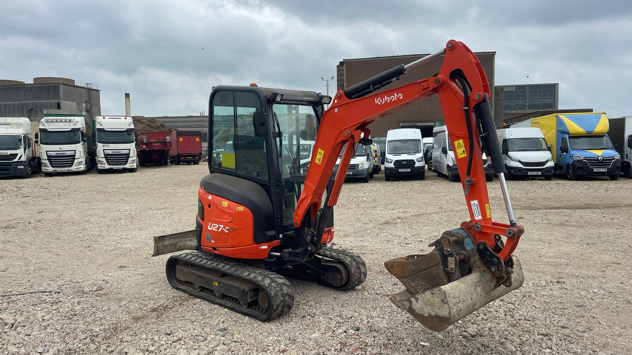 KUBOTA U27-4 - Mini bager: slika KUBOTA U27-4 - Mini bager KUBOTA U27-4 - Mini bager: slika KUBOTA U27-4 - Mini bager