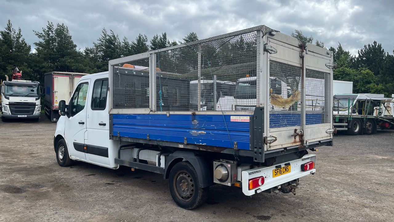 Vauxhall Movano 2.3 CDTI BiTurbo ecoFLEX H1 Crew Cab Tipper 136ps - Mali kamion kiper: slika Vauxhall Movano 2.3 CDTI BiTurbo ecoFLEX H1 Crew Cab Tipper 136ps - Mali kamion kiper Vauxhall Movano 2.3 CDTI BiTurbo ecoFLEX H1 Crew Cab Tipper 136ps - Mali kamion kiper: slika Vauxhall Movano 2.3 CDTI BiTurbo ecoFLEX H1 Crew Cab Tipper 136ps - Mali kamion kiper