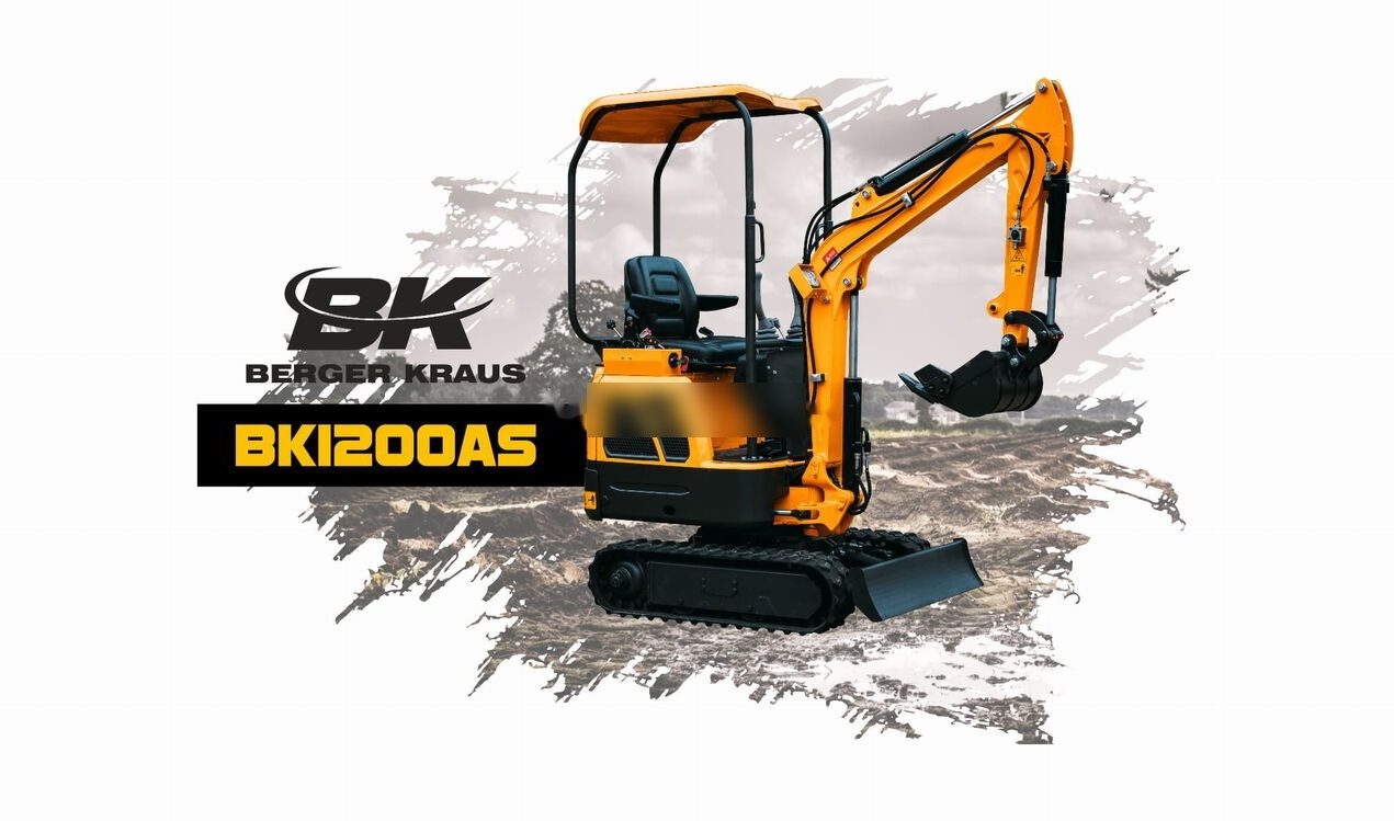 Berger Kraus Nowy BERGER KRAUS BK1200AS KUBOTA skrętne ramie +osprzet - Mini bager: slika Berger Kraus Nowy BERGER KRAUS BK1200AS KUBOTA skrętne ramie +osprzet - Mini bager Berger Kraus Nowy BERGER KRAUS BK1200AS KUBOTA skrętne ramie +osprzet - Mini bager: slika Berger Kraus Nowy BERGER KRAUS BK1200AS KUBOTA skrętne ramie +osprzet - Mini bager