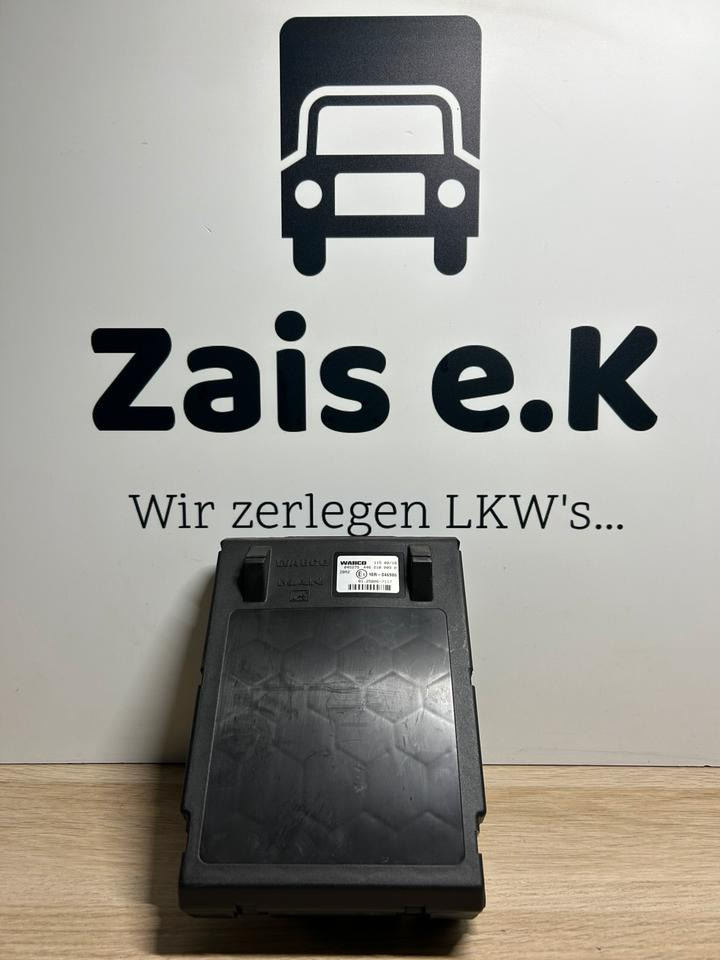 MAN EU6 WABCO Elektronik ZBR 2 Steuergerät 81.25806-7117 - Upravljačka jedinica (ECU) za Kamion: slika MAN EU6 WABCO Elektronik ZBR 2 Steuergerät 81.25806-7117 - Upravljačka jedinica (ECU) za Kamion MAN EU6 WABCO Elektronik ZBR 2 Steuergerät 81.25806-7117 - Upravljačka jedinica (ECU) za Kamion: slika MAN EU6 WABCO Elektronik ZBR 2 Steuergerät 81.25806-7117 - Upravljačka jedinica (ECU) za Kamion