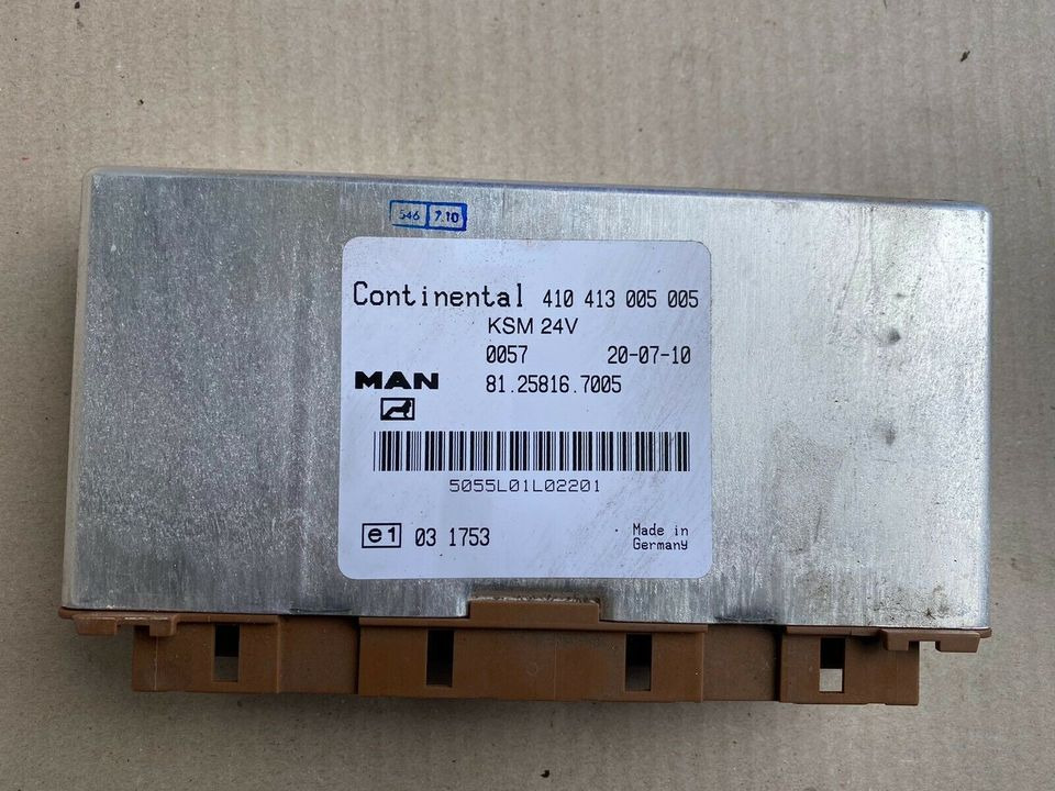 MAN Steuergerät Continental KSM 81.25816.7005 - Upravljačka jedinica (ECU) za Kamion: slika MAN Steuergerät Continental KSM 81.25816.7005 - Upravljačka jedinica (ECU) za Kamion MAN Steuergerät Continental KSM 81.25816.7005 - Upravljačka jedinica (ECU) za Kamion: slika MAN Steuergerät Continental KSM 81.25816.7005 - Upravljačka jedinica (ECU) za Kamion
