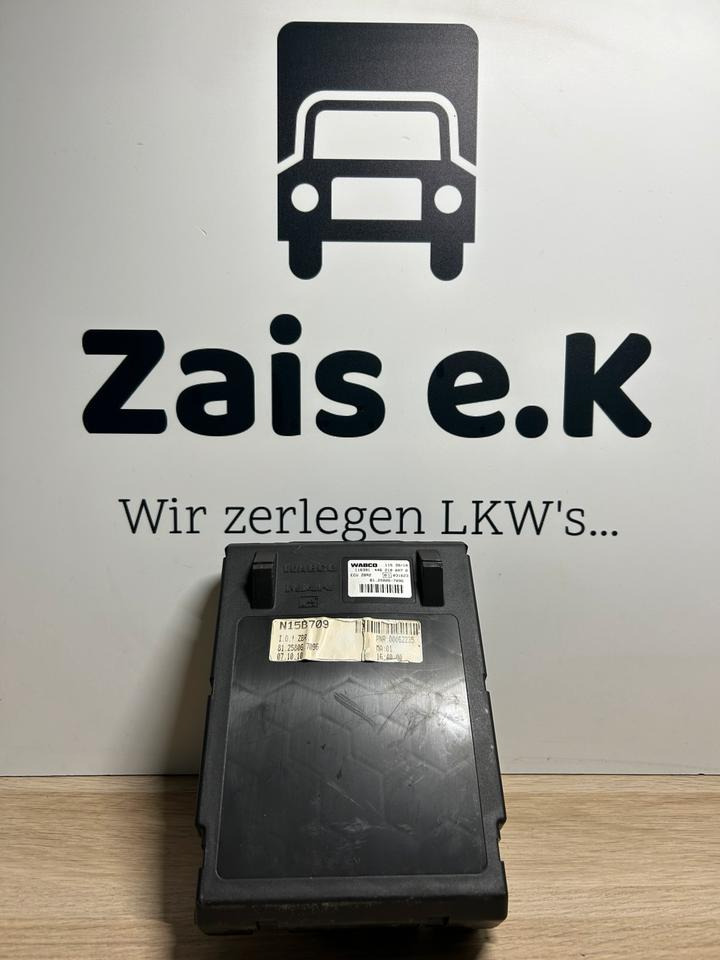 MAN WABCO Elektronik ECU ZBR 2 Steuergerät 81.25806-7096 - Upravljačka jedinica (ECU) za Kamion: slika MAN WABCO Elektronik ECU ZBR 2 Steuergerät 81.25806-7096 - Upravljačka jedinica (ECU) za Kamion MAN WABCO Elektronik ECU ZBR 2 Steuergerät 81.25806-7096 - Upravljačka jedinica (ECU) za Kamion: slika MAN WABCO Elektronik ECU ZBR 2 Steuergerät 81.25806-7096 - Upravljačka jedinica (ECU) za Kamion