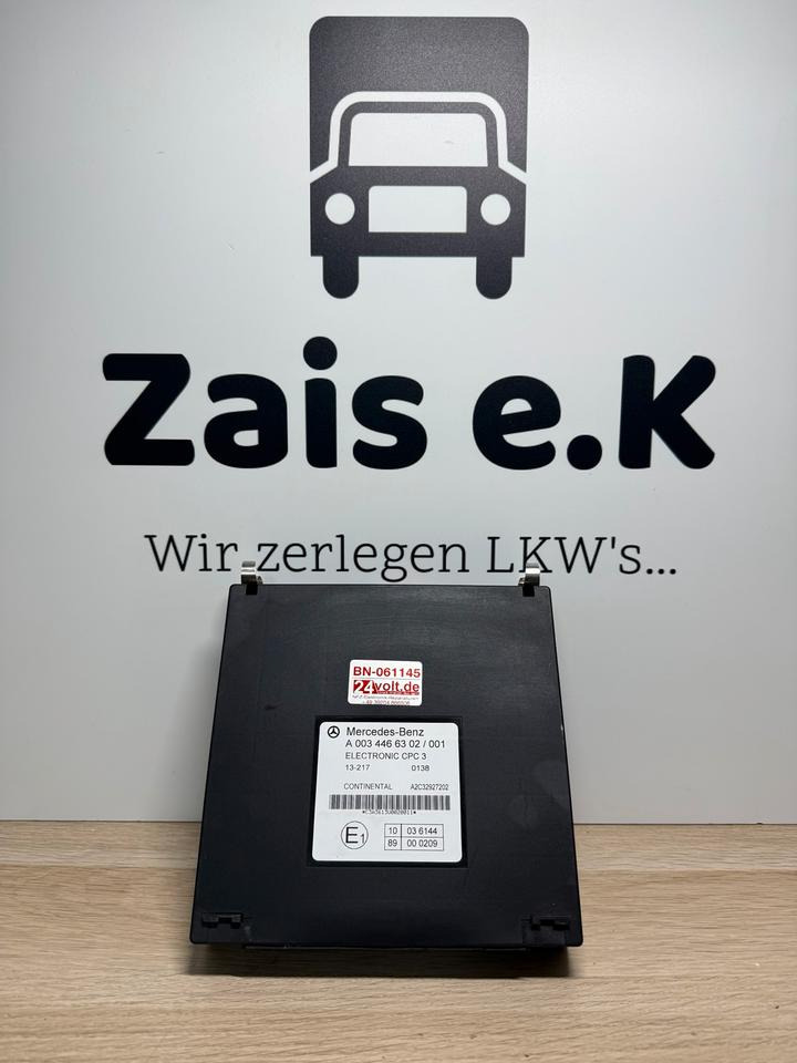 Mercedes Actros MP4 CPC3 Steuergerät A0034466302 - Upravljačka jedinica (ECU): slika Mercedes Actros MP4 CPC3 Steuergerät A0034466302 - Upravljačka jedinica (ECU) Mercedes Actros MP4 CPC3 Steuergerät A0034466302 - Upravljačka jedinica (ECU): slika Mercedes Actros MP4 CPC3 Steuergerät A0034466302 - Upravljačka jedinica (ECU)