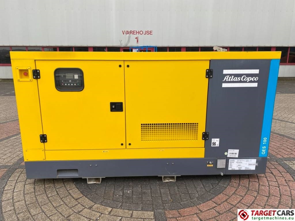 Atlas Copco QES100 Diesel 100KVA Generator 400/230V Unused - Generatorski set: slika Atlas Copco QES100 Diesel 100KVA Generator 400/230V Unused - Generatorski set Atlas Copco QES100 Diesel 100KVA Generator 400/230V Unused - Generatorski set: slika Atlas Copco QES100 Diesel 100KVA Generator 400/230V Unused - Generatorski set