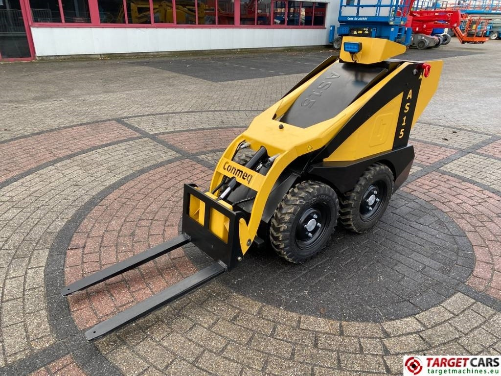 Conmeq AS15 Mini Skid Steer Electric Wheel Loader - Mini utovarivač: slika Conmeq AS15 Mini Skid Steer Electric Wheel Loader - Mini utovarivač Conmeq AS15 Mini Skid Steer Electric Wheel Loader - Mini utovarivač: slika Conmeq AS15 Mini Skid Steer Electric Wheel Loader - Mini utovarivač