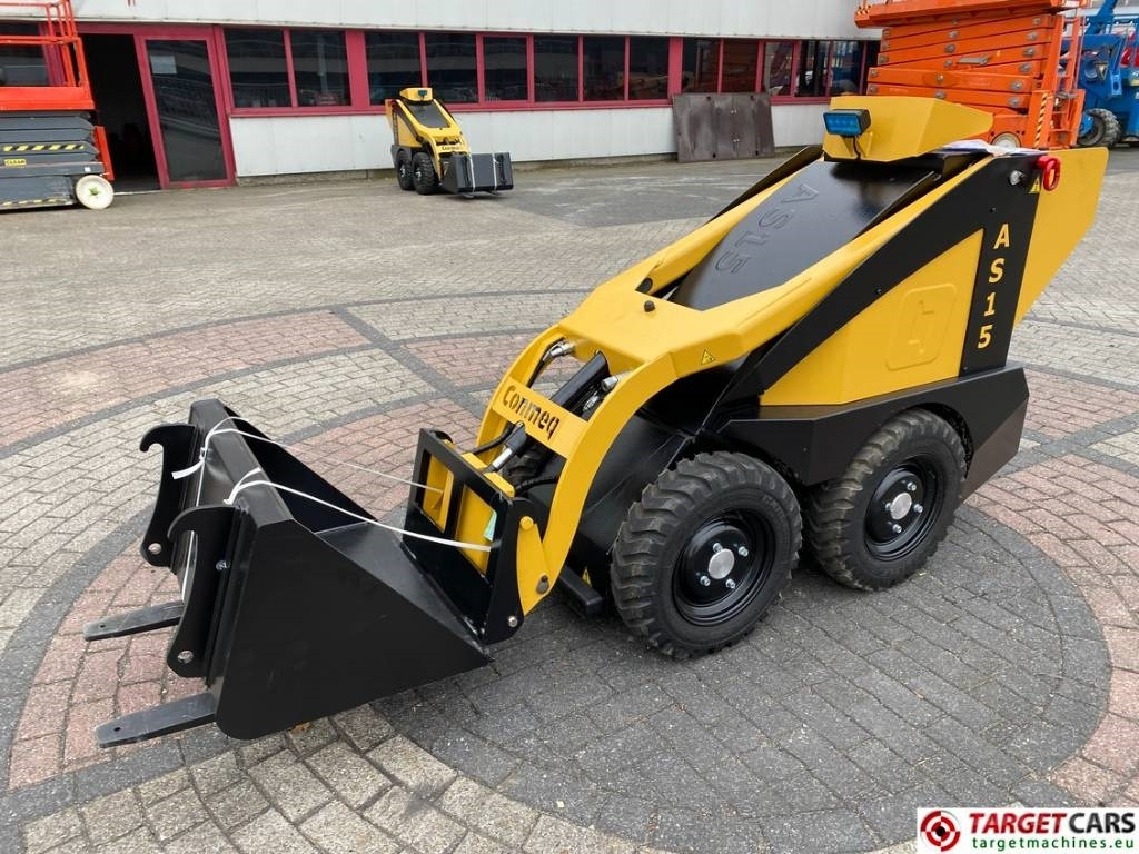 Conmeq AS15 Mini Skid Steer Loader 4x4 Electric - Mini utovarivač: slika Conmeq AS15 Mini Skid Steer Loader 4x4 Electric - Mini utovarivač Conmeq AS15 Mini Skid Steer Loader 4x4 Electric - Mini utovarivač: slika Conmeq AS15 Mini Skid Steer Loader 4x4 Electric - Mini utovarivač