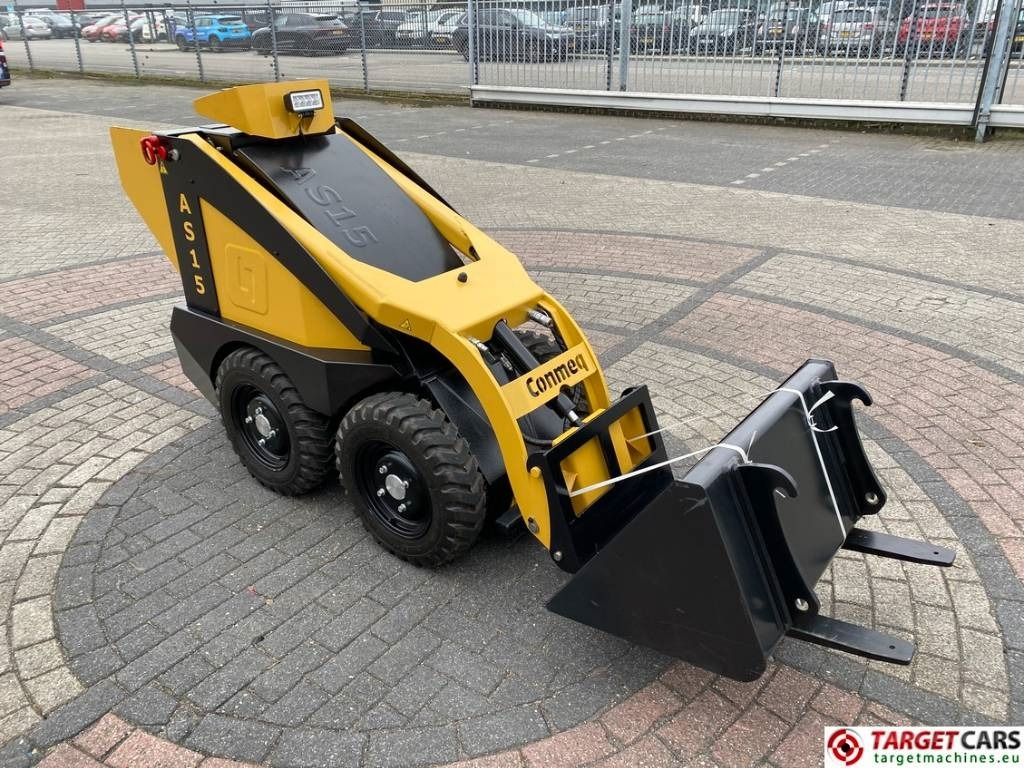 Conmeq AS15 Mini Skid Steer Loader 4x4 Electric - Mini utovarivač: slika Conmeq AS15 Mini Skid Steer Loader 4x4 Electric - Mini utovarivač Conmeq AS15 Mini Skid Steer Loader 4x4 Electric - Mini utovarivač: slika Conmeq AS15 Mini Skid Steer Loader 4x4 Electric - Mini utovarivač
