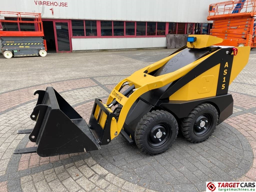 Conmeq AS15 Mini Skid Steer Loader 4x4 Electric - Utovarivač na kotačima: slika Conmeq AS15 Mini Skid Steer Loader 4x4 Electric - Utovarivač na kotačima Conmeq AS15 Mini Skid Steer Loader 4x4 Electric - Utovarivač na kotačima: slika Conmeq AS15 Mini Skid Steer Loader 4x4 Electric - Utovarivač na kotačima