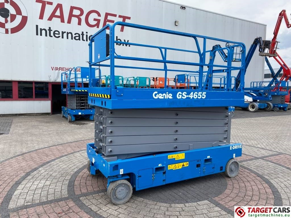 Genie GS-4655 Electric E-Drive Scissor Work Lift 1595cm - Škarasta podizna platforma: slika Genie GS-4655 Electric E-Drive Scissor Work Lift 1595cm - Škarasta podizna platforma Genie GS-4655 Electric E-Drive Scissor Work Lift 1595cm - Škarasta podizna platforma: slika Genie GS-4655 Electric E-Drive Scissor Work Lift 1595cm - Škarasta podizna platforma