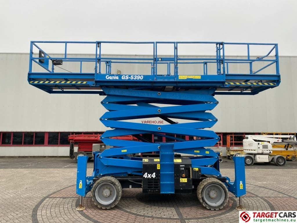Genie GS-5390 RT LPG 4x4 Scissor Work Lift 1815cm - Škarasta podizna platforma: slika Genie GS-5390 RT LPG 4x4 Scissor Work Lift 1815cm - Škarasta podizna platforma Genie GS-5390 RT LPG 4x4 Scissor Work Lift 1815cm - Škarasta podizna platforma: slika Genie GS-5390 RT LPG 4x4 Scissor Work Lift 1815cm - Škarasta podizna platforma