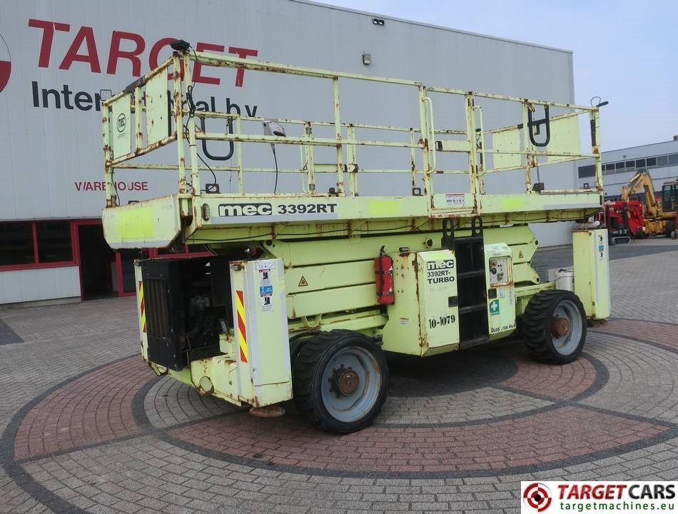 MEC 3392RT-T Diesel 4x4 Scissor Work Lift 1200cm - Škarasta podizna platforma: slika MEC 3392RT-T Diesel 4x4 Scissor Work Lift 1200cm - Škarasta podizna platforma MEC 3392RT-T Diesel 4x4 Scissor Work Lift 1200cm - Škarasta podizna platforma: slika MEC 3392RT-T Diesel 4x4 Scissor Work Lift 1200cm - Škarasta podizna platforma