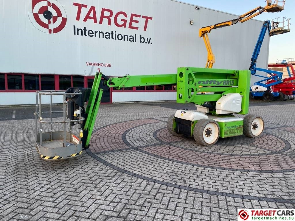 Niftylift HR15NDE Articulated BiFuel Boom Work Lift 1550cm - Zglobni krak: slika Niftylift HR15NDE Articulated BiFuel Boom Work Lift 1550cm - Zglobni krak Niftylift HR15NDE Articulated BiFuel Boom Work Lift 1550cm - Zglobni krak: slika Niftylift HR15NDE Articulated BiFuel Boom Work Lift 1550cm - Zglobni krak