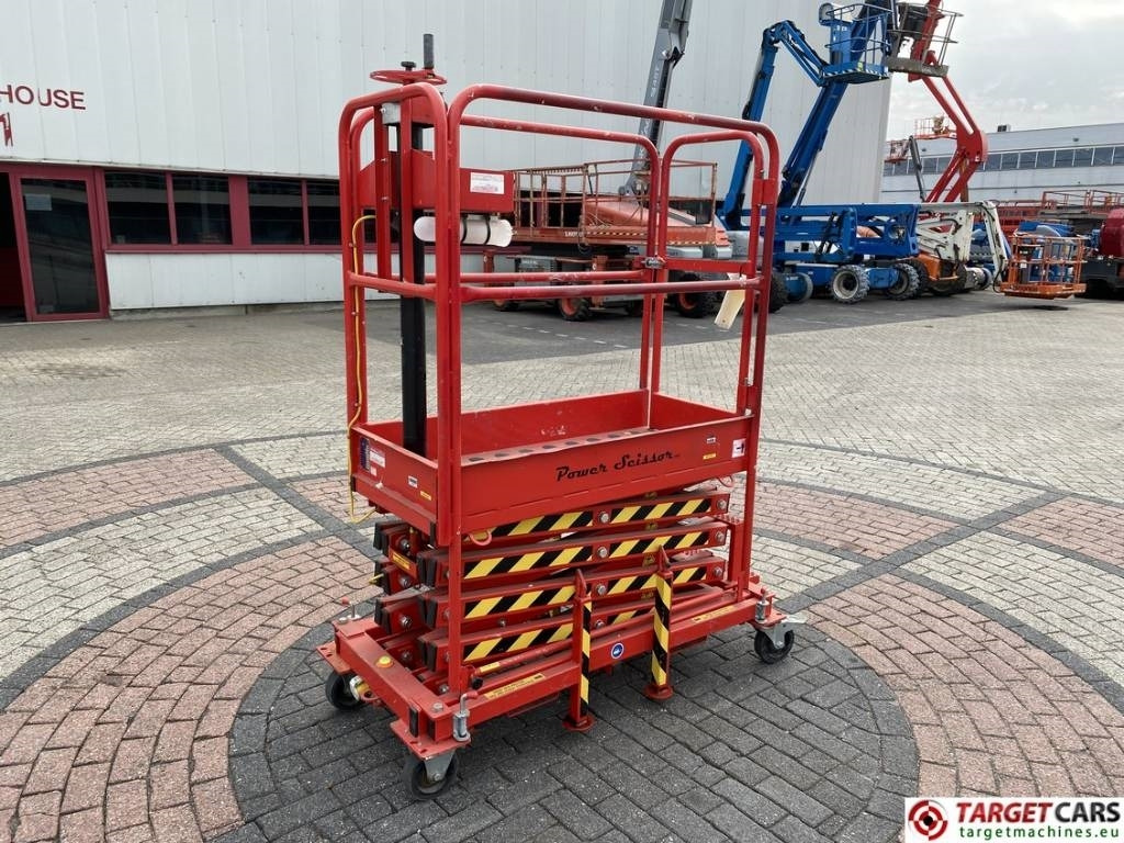 Power Scissor PS600 Manual Scissor Lift 600cm Defect - Škarasta podizna platforma: slika Power Scissor PS600 Manual Scissor Lift 600cm Defect - Škarasta podizna platforma Power Scissor PS600 Manual Scissor Lift 600cm Defect - Škarasta podizna platforma: slika Power Scissor PS600 Manual Scissor Lift 600cm Defect - Škarasta podizna platforma