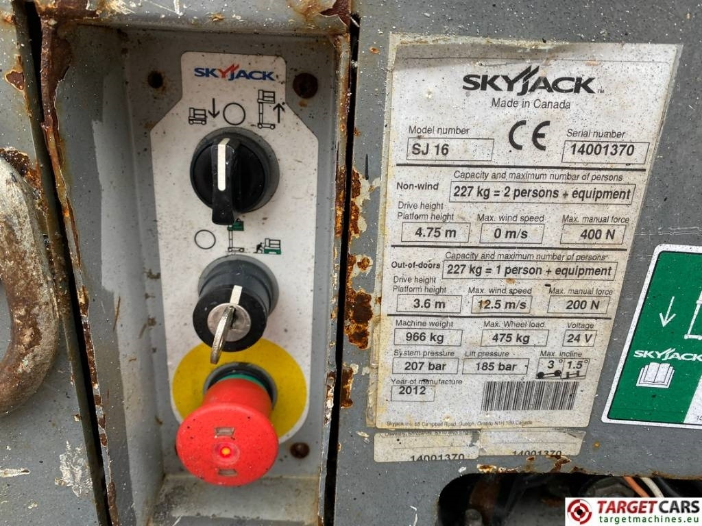 Platforma za podizanje stupa u okomitom položaju SkyJack SJ16 Electric Vertical Mast Work Lift 675cm: slika Platforma za podizanje stupa u okomitom položaju SkyJack SJ16 Electric Vertical Mast Work Lift 675cm Platforma za podizanje stupa u okomitom položaju SkyJack SJ16 Electric Vertical Mast Work Lift 675cm: slika Platforma za podizanje stupa u okomitom položaju SkyJack SJ16 Electric Vertical Mast Work Lift 675cm