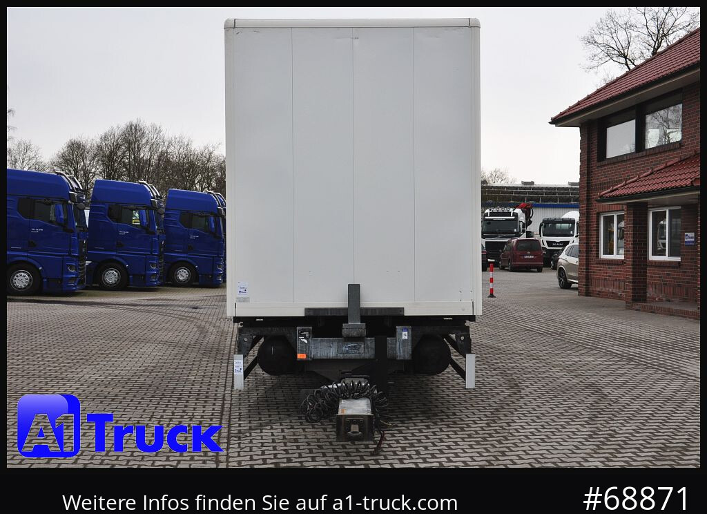ACKERMANN 2 achs Koffer Wechselaufbau, Moebel, Lichtband - Prikolica sa zatvorenim sandukom: slika ACKERMANN 2 achs Koffer Wechselaufbau, Moebel, Lichtband - Prikolica sa zatvorenim sandukom ACKERMANN 2 achs Koffer Wechselaufbau, Moebel, Lichtband - Prikolica sa zatvorenim sandukom: slika ACKERMANN 2 achs Koffer Wechselaufbau, Moebel, Lichtband - Prikolica sa zatvorenim sandukom