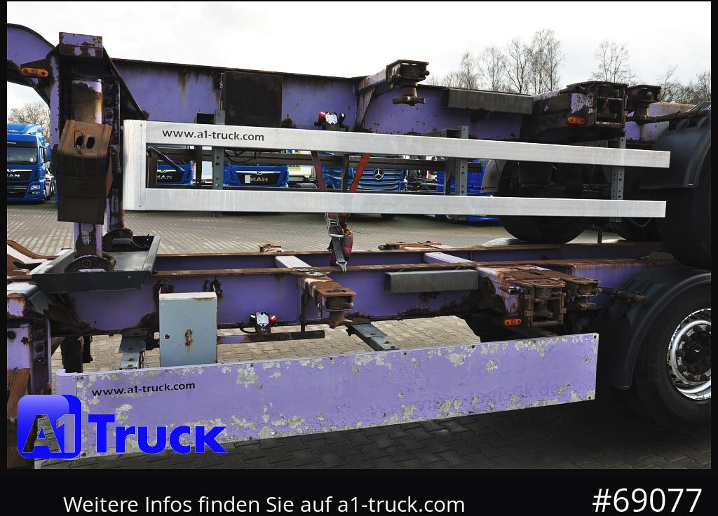 Transporter kontejnera/ Poluprikolica s izmjenjivim sanducima CARNEHL CCS/HS HighCube 20,30,40: slika Transporter kontejnera/ Poluprikolica s izmjenjivim sanducima CARNEHL CCS/HS HighCube 20,30,40
