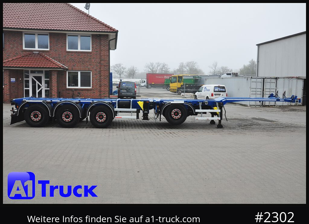 Transporter kontejnera/ Poluprikolica s izmjenjivim sanducima D-TEC VCC-05, CombitrailerTeiler chassi, Lift: slika Transporter kontejnera/ Poluprikolica s izmjenjivim sanducima D-TEC VCC-05, CombitrailerTeiler chassi, Lift
