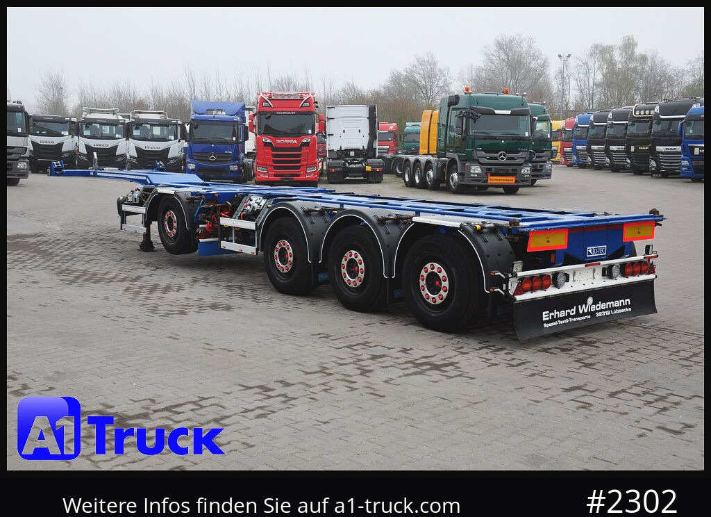 Transporter kontejnera/ Poluprikolica s izmjenjivim sanducima D-TEC VCC-05, CombitrailerTeiler chassi, Lift: slika Transporter kontejnera/ Poluprikolica s izmjenjivim sanducima D-TEC VCC-05, CombitrailerTeiler chassi, Lift