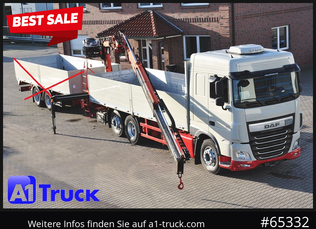 DAF XF 440, Baustoff, Terex 145.2 - Kamion s otvorenim sandukom, Kamion s kranom: slika DAF XF 440, Baustoff, Terex 145.2 - Kamion s otvorenim sandukom, Kamion s kranom DAF XF 440, Baustoff, Terex 145.2 - Kamion s otvorenim sandukom, Kamion s kranom: slika DAF XF 440, Baustoff, Terex 145.2 - Kamion s otvorenim sandukom, Kamion s kranom