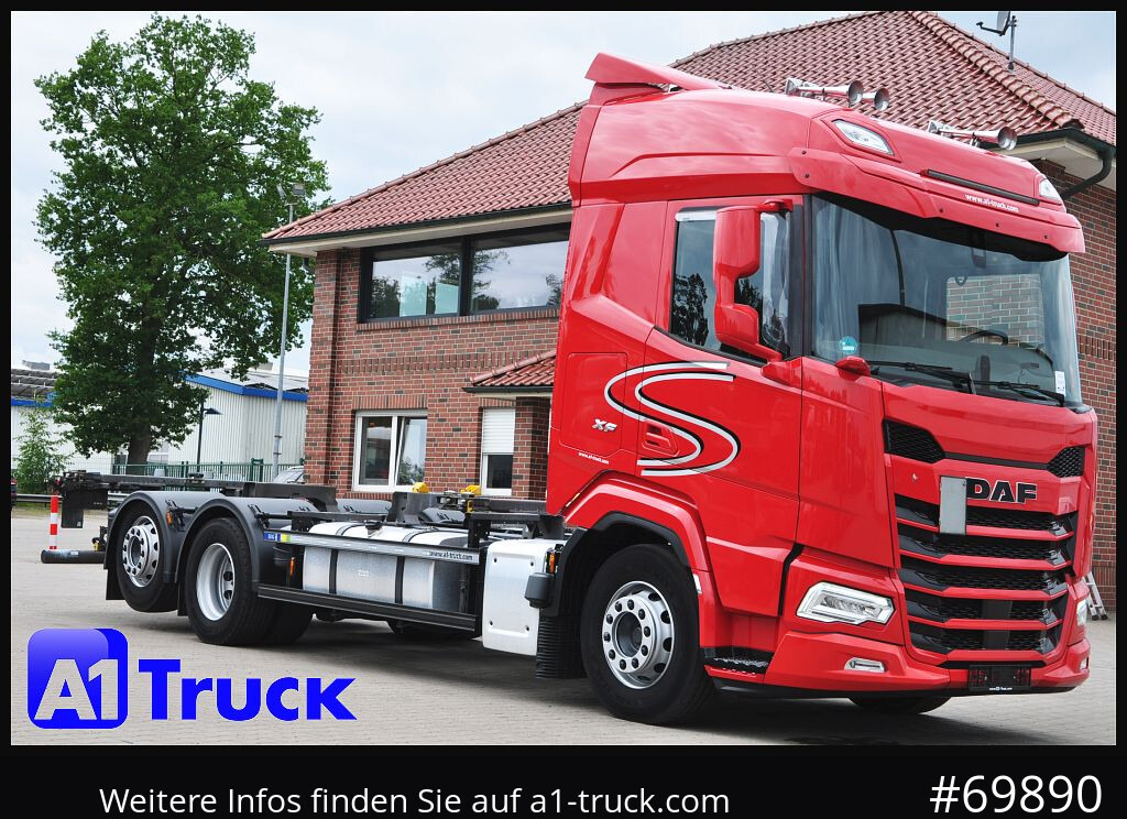 DAF XF 480, BDF, 7,45, 7,82, Lift-Lenkachse, - Transporter kontejnera/ Kamion s izmjenjivim sanducima: slika DAF XF 480, BDF, 7,45, 7,82, Lift-Lenkachse, - Transporter kontejnera/ Kamion s izmjenjivim sanducima DAF XF 480, BDF, 7,45, 7,82, Lift-Lenkachse, - Transporter kontejnera/ Kamion s izmjenjivim sanducima: slika DAF XF 480, BDF, 7,45, 7,82, Lift-Lenkachse, - Transporter kontejnera/ Kamion s izmjenjivim sanducima