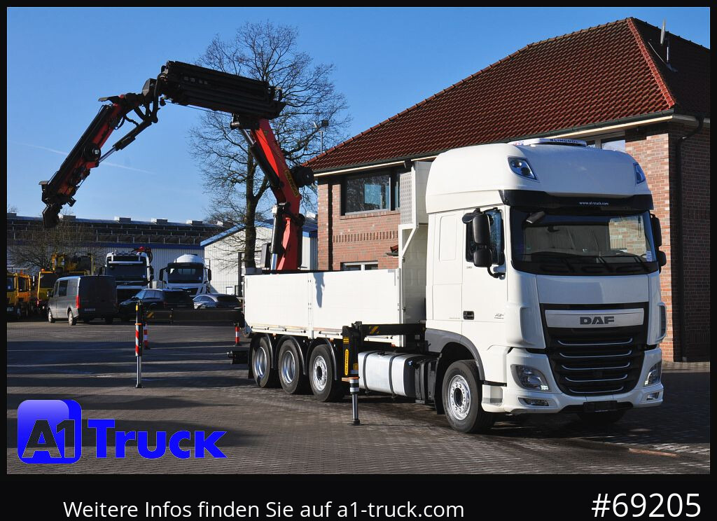 Kamion s kranom DAF XF 510 Kran PK 34.002, Seilwinde Funk: slika Kamion s kranom DAF XF 510 Kran PK 34.002, Seilwinde Funk