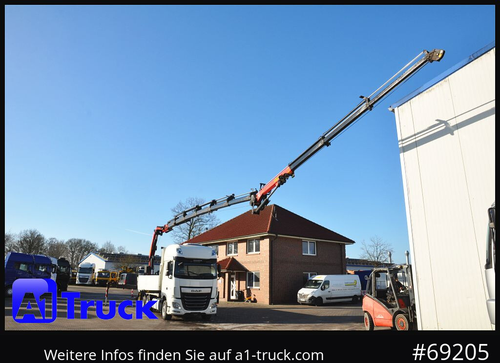 Kamion s kranom DAF XF 510 Kran PK 34.002, Seilwinde Funk: slika Kamion s kranom DAF XF 510 Kran PK 34.002, Seilwinde Funk