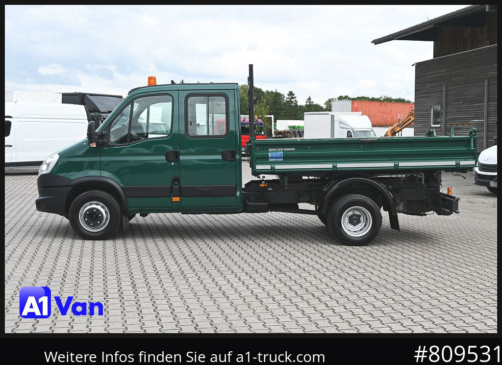 Mali kamion kiper IVECO Daily 70C21 Kipper Doka, Meiller, 7-Sitzer, 3,0 Liter: slika Mali kamion kiper IVECO Daily 70C21 Kipper Doka, Meiller, 7-Sitzer, 3,0 Liter