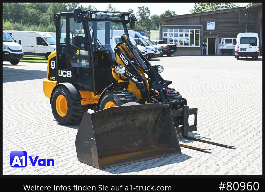 JCB JCB 403 SP Radlader, Palletengabel, Kabine, Zusatzhydraulik - Utovarivač na kotačima: slika JCB JCB 403 SP Radlader, Palletengabel, Kabine, Zusatzhydraulik - Utovarivač na kotačima JCB JCB 403 SP Radlader, Palletengabel, Kabine, Zusatzhydraulik - Utovarivač na kotačima: slika JCB JCB 403 SP Radlader, Palletengabel, Kabine, Zusatzhydraulik - Utovarivač na kotačima