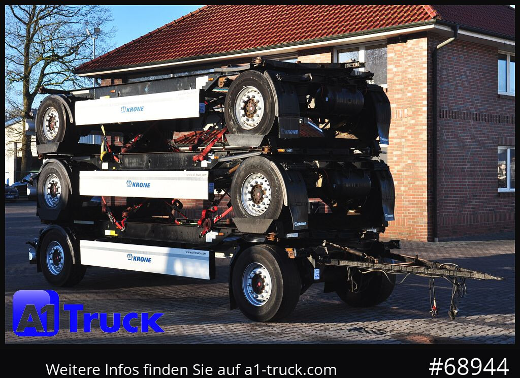 KRONE 3 er Paket Standard BDF, Bj 2017 SAF Achse - Transporter kontejnera/ Prikolica s izmjenjivim sanducima: slika KRONE 3 er Paket Standard BDF, Bj 2017 SAF Achse - Transporter kontejnera/ Prikolica s izmjenjivim sanducima KRONE 3 er Paket Standard BDF, Bj 2017 SAF Achse - Transporter kontejnera/ Prikolica s izmjenjivim sanducima: slika KRONE 3 er Paket Standard BDF, Bj 2017 SAF Achse - Transporter kontejnera/ Prikolica s izmjenjivim sanducima