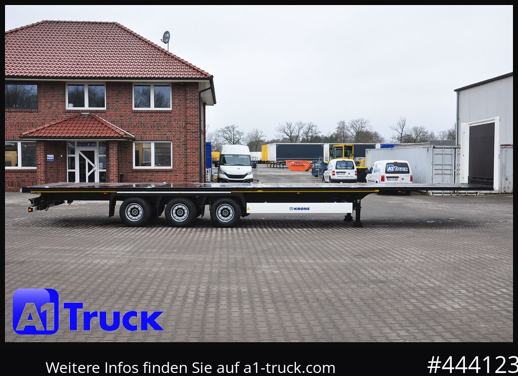 Novi Poluprikolica plato/ Otvoreni sanduk KRONE 5 x SD, Mega, Twistlock, Container, NEU, ohne Zulassung: slika Novi Poluprikolica plato/ Otvoreni sanduk KRONE 5 x SD, Mega, Twistlock, Container, NEU, ohne Zulassung